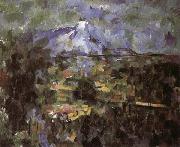 Paul Cezanne Mont Sainte-Victoire,Seen from Les Lauves France oil painting artist